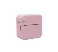 Qutsvosh Mini Pocket Printer Memo Account Photo Printers Portable Bluetooth Thermal Label Printer Small Home Printer Pink