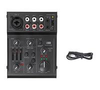 Qutsvosh Mixing Console USB Audio Interface Built-in Effect Mini Professional Mixer Sound Card