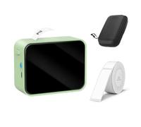 Qutsvosh P15 Portable Mini Sticker BT Printer Thermal UV Printer Stickers Without Ink Self-Adhesive As D11 D110 D101 Printer,B