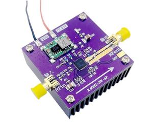 Qutsvosh SZM2166 2.4G 2W RF Amplifier WIFI RF Power Amplifier 30DB 12V 24V DC for 2.4GHZ Bluetooth Image Transfer AMP