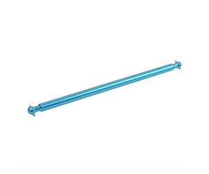 Qutsvosh TT-02 Aluminum Alloy Main Transmission Propeller Central Drive Shaft for TT02 TT02B Upgrades Parts,Blue