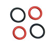 Quueparts 4Pcs Power Steering Pump Inlet Outlet Seal O-Ring 91370-SV4-000 91345-RDA-A01 Compatible with Honda Car CR-V SH Compatible with Civic Car GX LX DX Compatible with Acura Car CL 3.0 3.2 V6