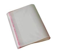 QUUPY 100Pcs 13.5 x 17.5 Inches Clear Resealable Cello/Cellophane Bags Packaging Bags Good for Clothing Artwork Print Photograph Document Party Treat Wrap Packing Factory Daily Use