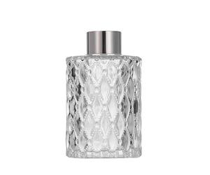 QUUPY 1PCS 150ML Diffuser Bottle Empty Refillable Glass Aromatherapy Diffuse Bottle for DIY Replacement Diffuser Sets Essential Oils Crafts Decor (Clear)