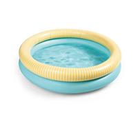 Quut - Dippy - Inflatable Swimming Pool in Premium Quality PVC (0.25 mm) - Fun and Design from 1 Year - Baby - 80 cm Diameter (Banana Blue)