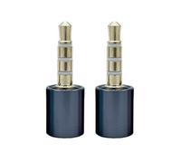 Quvixy MIC Blocker 2-Pack Privacy Shield for 3.5mm Jacks in Laptops & PCs | Two-pack MIC Blocker delivers instant hardware mute by simulating a headset, preventing voice leakage in meetings and demos.