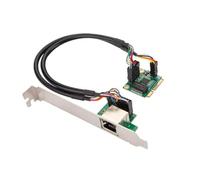Quvixy Network Card PCIe 2.5Gb Ethernet Adapter with 1 Port 2500Mbps | High performance PCIe 2.5Gb Ethernet card delivers 2500 Mbps over a single RJ45; supports 9K jumbo frames, VLAN and EEE.