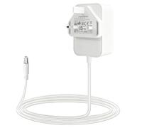 Quwem 12V Power Adapter for BT-Openreach ONT Openreach EchoLife-HG612-Fibre-optic-Modem Power Cable Replacement 2A 24W Power Adapter for Router Desk Lamp Atomizer Android Screen 1.5M Cable White