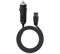 Quwem 2M 12v Fridge Lead Car Refrigerator Power Cord Car Freezer Cable Adapter Automobile Cigarette lighter Automobile Replacement Cool Box Power Lead Cable 2 Pin Plug for Car Truck Lorry