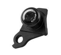 Quwem Bike Rear Derailleur Hanger UDH,Aluminum Alloy Mountain Road Bicycle Rear Gear Mech Tail Hook Derailleur Hanger Extension Extender Frame Universal for MTB Bike Cycling Replace Part Black