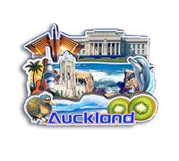 Quwsne Refrigerator Magnet Auckland New Zealand Fridge Magnet City Travel Souvenirs Tourist Gifts 3D Classic Landmarks Handmade Crafts Home Decoration -2809