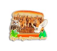Quwsne Refrigerator Magnet Bryce Canyon National Park USA Fridge Magnet City Travel Souvenirs Tourist Gifts 3D Classic Landmarks Handmade Crafts Home Decoration - 537