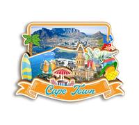Quwsne Refrigerator Magnet Cape Town South Africa Fridge Magnet City Travel Souvenirs Tourist Gifts 3D Classic Landmarks Handmade Crafts Home Decoration -2931