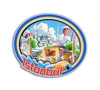 Quwsne Refrigerator Magnet Istanbul Turkey Fridge Magnet City Travel Souvenirs Tourist Gifts 3D Classic Landmarks Handmade Crafts Home Decoration -3787