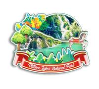 Quwsne Refrigerator Magnet Plitvice Lakes National Park Croatia Fridge Magnet City Travel Souvenirs Tourist Gifts 3D Classic Landmarks Handmade Crafts Home Decoration2329