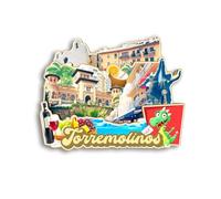Quwsne Refrigerator Magnet Torremolinos Spain Fridge Magnet City Travel Souvenirs Tourist Gifts 3D Classic Landmarks Handmade Crafts Home Decoration - 1055