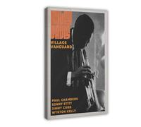 QUXDJZ Miles Davis Poster (1) Canvas Poster Wall Art Decor Print Picture Paintings for Living Room Bedroom Decoration 12x18inch(30x45cm)