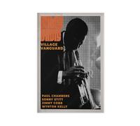 QUXDJZ Miles Davis Poster (1) Canvas Poster Wall Art Decor Print Picture Paintings for Living Room Bedroom Decoration 12x18inch(30x45cm)