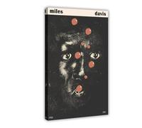 QUXDJZ Miles Davis Poster (5) Canvas Poster Bedroom Decor Landscape Office Room Decor Gift 20x30inch(50x75cm)