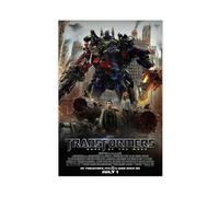 QUXDJZ Transformers Dark Of The Moon Poster Canvas Poster Wall Art Decor Print Picture Paintings for Living Room Bedroom Decoration 24x36inch(60x90cm)