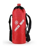 QuxetlRyz Water Bottle Carrier Summer Travel Portable Cooler Bag Oxford Cloth Insulation Sleeve Camping Insulated Water Bottle Keep Warm/Cold Drink Carrier(Red snowflake1)