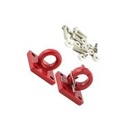 QUXVUIS 1/10 RC Crawler With Trailer Towing Buckle Tow Hooks D Shackles Durable Metal Towing Accessories Trailer Buckle Tow Hooks D Shackles For 1/10 RC Car Truck Climbing Car Is Good Choice