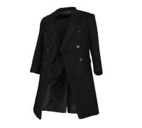 QUXVUIS 1/6 Scale Figure Top Double Breasted Long Coat Essential Doll Miniature Accessory For Action Figure Photography Display Miniature Doll Top Coat Fit 12 Inch People