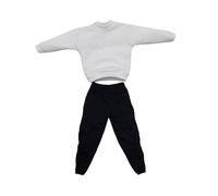 QUXVUIS 1/6 Scale Men Figure Costume Set Includes Causal 1/6 Sweatshirts Pants for Action Figures Collection Comfortable to 12inch Action Figure Clothing Miniature Clothing