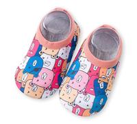 QUXVUIS 1 Pair Children Water Sports Sneakers Silicone Sole Adorable Swimming Shoes Beach Home Surfing Diving Fishing for Boots, Type 5, L