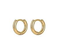 QUXVUIS 1 Pair Circle Earring Sparkling Crystal Delicate Earrings Vintage Jewelry Party Dressing Up Holiday Working Travel