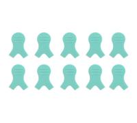 QUXVUIS 10 Pieces Y Eyelash Brush Anti-slide Lashes Separating Tool Perm Curlers Plastic Accessories Cosmetic Brushes Makeup