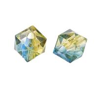 QUXVUIS 100 Pieces Adults Necklace Beads Portable Bracelet Anklet Bead Assorted Kit DIY Crafting Decoration Handmade Handicraft, Green