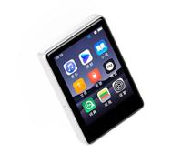 QUXVUIS 2.4 Inch Screen MP4 Player E-book Reader Hiking Cycling Portable Adjustable MP3 Music Players Playing Device, White, 32GB