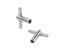 QUXVUIS 2 Pieces Drum T Shaped Wrench Key Quick Remove Square Mouth Head Tuning Percussion Universal Spanner Accessories Lovers