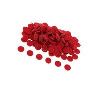 QUXVUIS 200Pcs 21mm Aromatherapy Essential Oil Diffuser Locket Refill Pads Invigorating and Fragrance-enhancing Car Replacement, red, 200 pcs