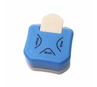 QUXVUIS 3 1 Tag Punch Corner And Rounder Cutter Label Punch Corner Tool Embosser And Photo Projects Rounder Label Rounders, blue
