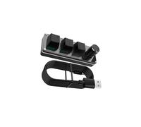 QUXVUIS 3 Key Mini Keyboard With USB-C Interface Offers And Performance For Office Gaming And Media Activities 3 Key Mechanical Keyboard With Knob USB Wired Small Programming, black, Cable length 1M