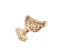 QUXVUIS 3D Wooden Microscope Toy Puzzle DIY Educational Model Kits For Boys And Girls Microscope Model Building Kits 3D Wooden Puzzle For Adults Kids Building