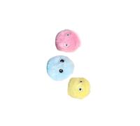 QUXVUIS 3Pcs Sound Training Electric Smart Cat Automatic Rolling Ball Animals Playing Supply Pet Interactive Cat Squeaky