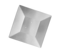 QUXVUIS 4 Sided Heat Reflector Outdoor Heater Cover Features Durable Aluminum Lightweight Structure Durable And Lightweight Heat Reflector With 3 Pre Drilled Holes Fit For Most, Hole Distance 11cm