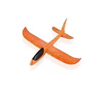 QUXVUIS 48cm EPP Hand Throw Airplane Launch Glider Double Hole Soaring Circling Model Party Supplies Kid Toy Random Color