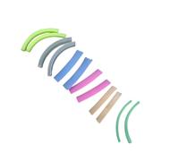 QUXVUIS 6 Pairs Eyelash Curling Tool Silicone Eye Lash Grafting Curler Tools Replacement Part Makeup Professional Salon