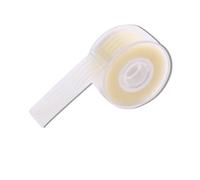 QUXVUIS 600Pcs Eyelid Stickers Lift Strips Adhesive Waterproof Tape Mini Instant Transparent Sing-use Y-shape Beauty Tools, Round/skin color/S