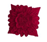 QUXVUIS 69 X69 Inch Luxury Style Sham Couch Bed Throw Pillow Cover Unique For Living Room Festive Ambiance Which Is Soft, Red Square, 20x20 in