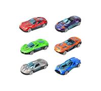 QUXVUIS 6pcs Pull-back Racing Car Toy For Kids Stylish And Fast Mini Car Model Multiple Colors And Multiple Styles Are Optional, 4