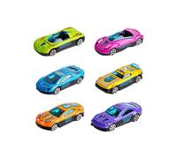 QUXVUIS 6pcs Pull-back Racing Car Toy For Kids Stylish And Fast Mini Car Model Multiple Colors And Multiple Styles Are Optional, 5