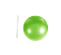 QUXVUIS 9 Inch Small Exercise Balls For Pilates And Yoga Activity Supporting Total Body Conditioning At Home And At Gym Yoga Ball Stability Exercise Training Gym, Green, 20-25cm
