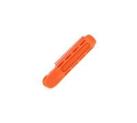 QUXVUIS ABS Made Hair Root Tool Strong Grip Easy for Operation For Fluffy Hair Natural Fluffy Styling Curler Rolling, Orange
