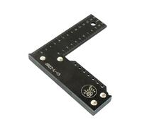 QUXVUIS Accurate Framing Ruler Carpenters Square Right Angle Ruler Multiuse Square Tool Filled With Easy To Read Markings Carpenter Framing L Shaped