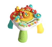 QUXVUIS Activity Table Toddlers Musical Learning Table Solid Construction To Build Children S Confidence In Musical Experiences Learning Activity Educational